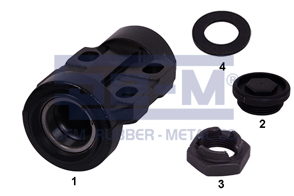 Mounting Bracket, shock absorber mounting (driver cab)